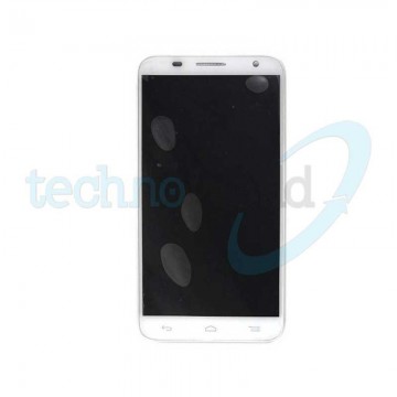 Display Alcatel OT-6050 Bianco con Frame