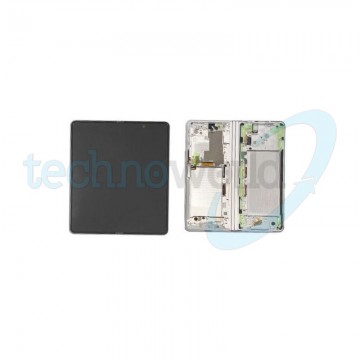 Display Ori. Samsung Z Fold 3 5G F926 Silver con Frame