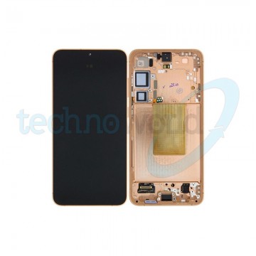 Display Ori. Samsung S24 Plus S926 Orange con Frame