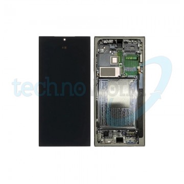 Display Ori. Samsung S24 Ultra S928 Titanium Gray con Frame