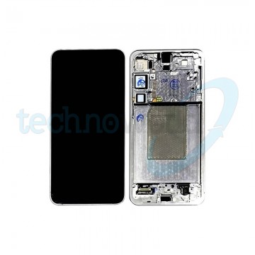 Display Ori. Samsung S25 S931 Silver Shadow con Frame