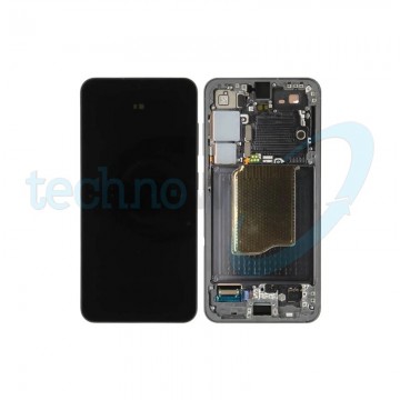 Display Ori. Samsung S25 S931 Blu con Frame