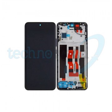 Display Oppo Reno12 5G Nero con Frame - Disassembled