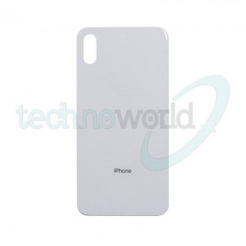 Vetrino Cover Batteria iPhone X Argento
