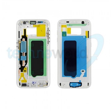Telaio Posteriore Completo Samsung S7 Bianco