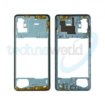 Telaio Posteriore Samsung A71 Blu