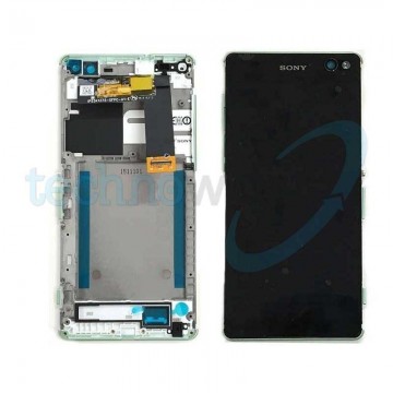 Display Xperia C5 Ultra Mint con Frame