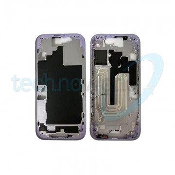 Telaio Centrale iPhone 17 Viola - (Con Flat Tasto Camera)
