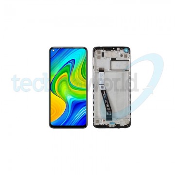 Display Ori. Xiaomi Redmi Note 9 5G Nero con Frame