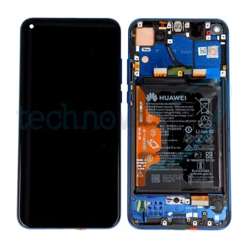 Display Ori. Honor View 20 Blu con frame