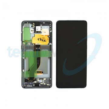 Display Ori. Samsung S20 Plus G985 Grigio Con Frame