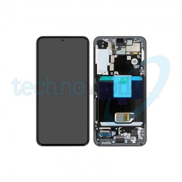 Display Ori. Samsung S22 S901 Graphite Gray Con Frame