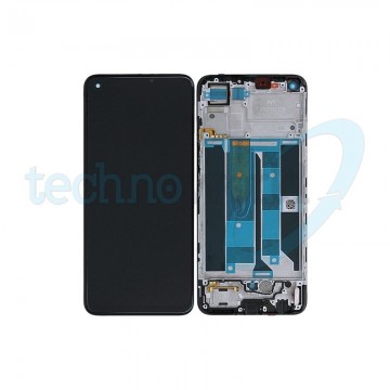 Display Ori. Realme 8 Nero Con Frame