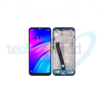 Display Ori. Xiaomi Redmi 7 Blu con Frame