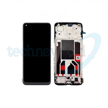 Display Oppo Reno8 5G Nero con Frame