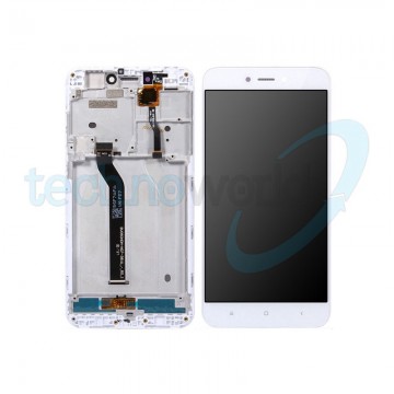 Display Xiaomi Redmi 5A Bianco con Frame