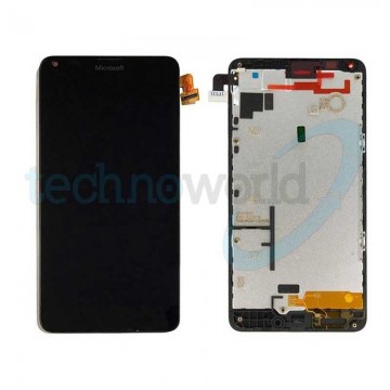 Display Nokia 640 Lumia Nero con Frame