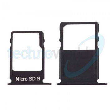 Porta Sim Card + Micro SD Nero Nokia 3
