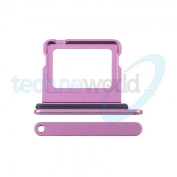 Porta Sim per iPhone 16 Plus Rosa