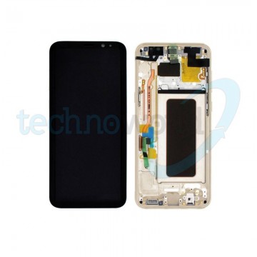 Display Ori. Samsung S8 Plus G955 Gold Con Frame