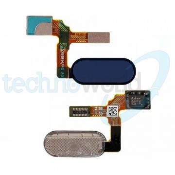 Tasto Home Honor 9 Blu