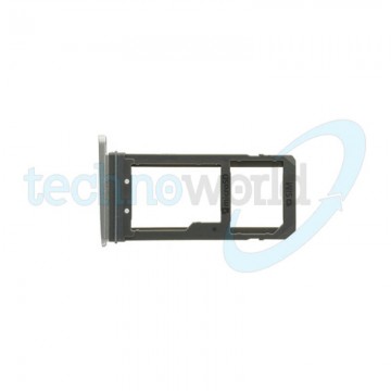 Porta Sim/microSD Samsung S7 per vers. Bianco