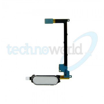 Flat Tasto Home Samsung Note 4 Bianco