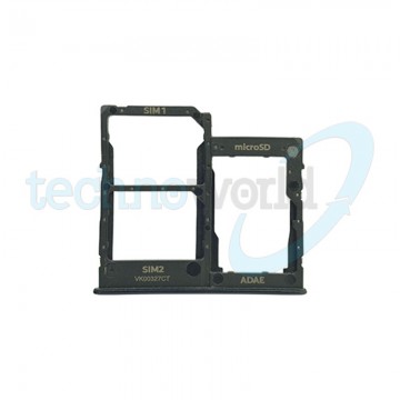 Porta Sim/microSD Samsung A41 Nero