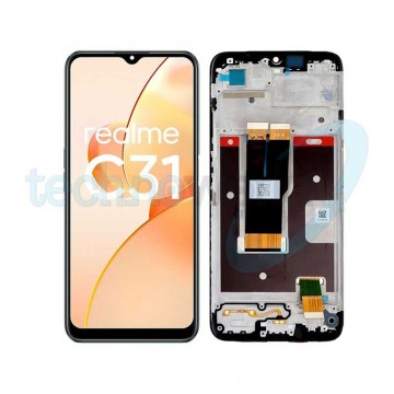 Display Realme C31 Nero con Frame