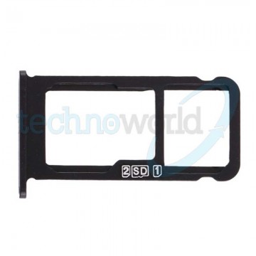Porta Sim Card + Micro SD Nero Nokia 7.1