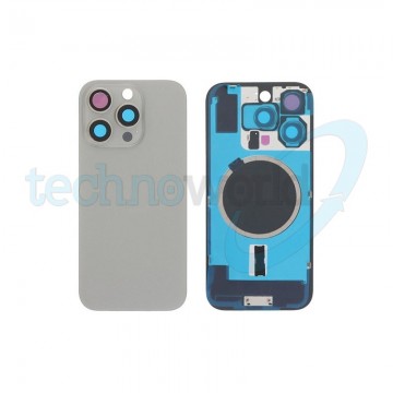 Vetrino Cover Batteria iPhone 16 Pro Titanio Naturale