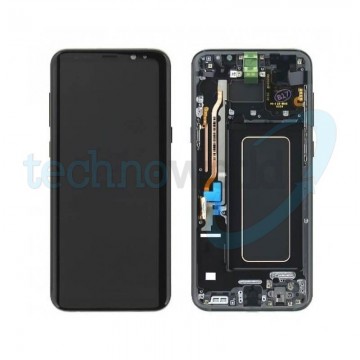 Display Ori. Samsung S8 Plus G955 Midnight Black Con Frame