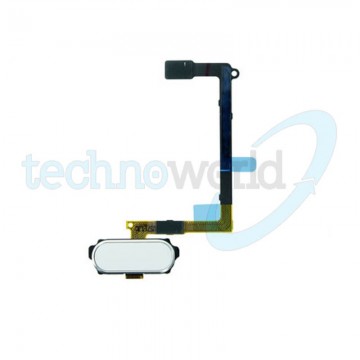 Flat Tasto Home Samsung S6 Bianco
