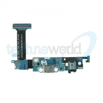 Flat Connettore Carica + Microfono + Jack Audio Samsung S6 Edge