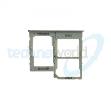 Porta Sim/microSD Samsung A40 Bianco