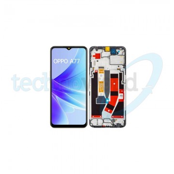 Display Ori. Oppo A77 5G Nero con Frame