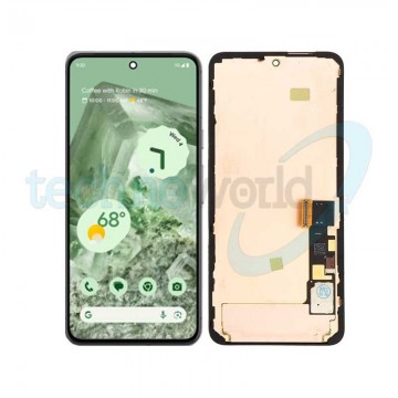 Display Google Pixel 8 Nero - Disassembled