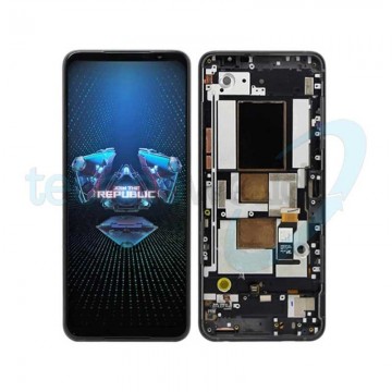 Display Asus ROG Phone 5 Phantom Black con Frame - Disassembled