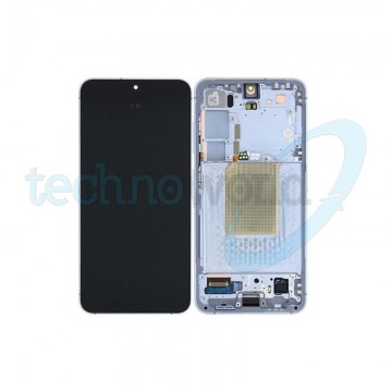 Display Ori. Samsung S24 S921 Blu con Frame