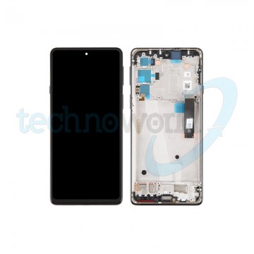 Display Ori. Motorola Edge 20 5G Nero con Frame