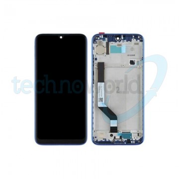 Display Ori. Xiaomi Redmi Note 7 Blu con Frame