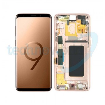 Display Ori. Samsung S9 Plus G965 Oro Con Frame