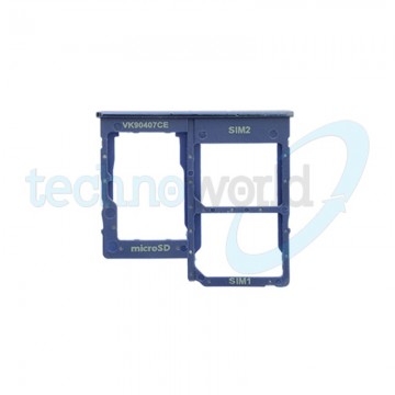 Porta Sim/microSD Samsung A40 Blu