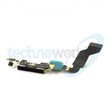 Connettore Carica iPhone 4s Nero