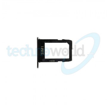 Porta Sim Card Samsung A6 2018 per vers. Nero