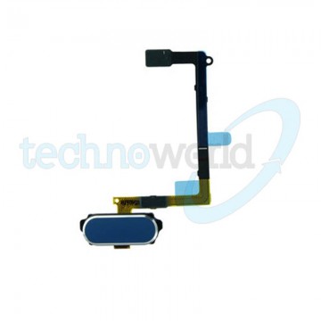 Flat Tasto Home Samsung S6 Blu