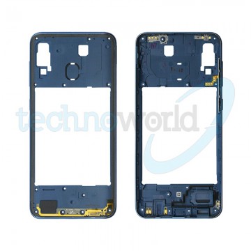 Telaio Posteriore Samsung A30 Blu