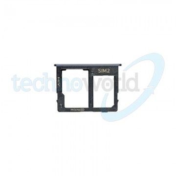 Porta Sim/microSD Samsung J6 2018 Nero