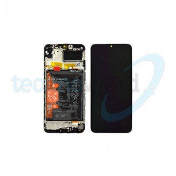 Display Ori. Huawei Y6P / Honor 9A Nero con frame