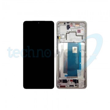 Display Ori. Xiaomi Poco F6 Pro Bianco con Frame